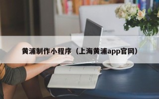 衡东黄浦制作小程序（上海黄浦app官网）